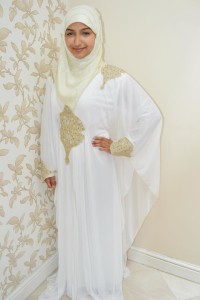 Arabic muslim bridal dresses
