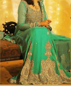 Green dresses 2013 bridal collection