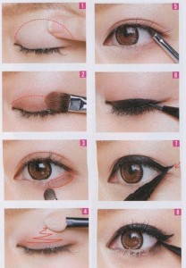 How to do eye makeup Asian