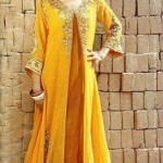 Latest bridal mehndi dresses 2013