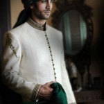 Mehndi sherwani for groom