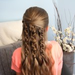 Multiple braids long hairstyles