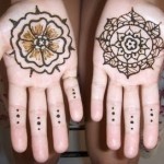 Pakistani kids mehndi designs