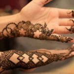 Stylish mehndi design patterns