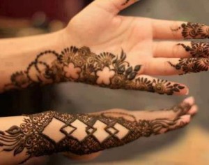 Stylish mehndi design patterns