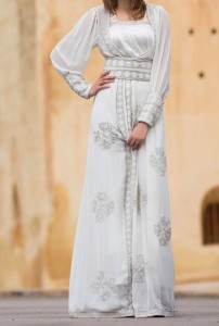 Stylish muslim bridal dresses 2013