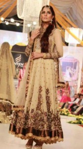 Pakistani bridal frocks collection 2013