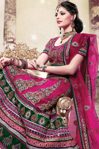 Indian bridal lehnga choli 2013
