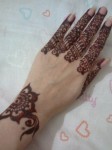 Simple eid mehndi designs