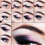 Steps of how to make smokey eyes