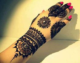 Stylish arabic mehndi designs