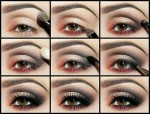 pictures of how to make smokey eyes