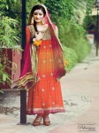 Anarkali bridal mehndi mayoon dresses