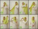 How to wear hijab step by step