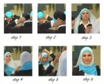 How to wear hijab with cap