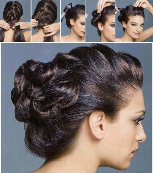 Long hairstyles tutorial for eid
