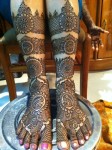 Bridal henna designs for feet