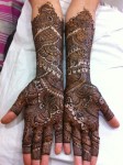 New bridal henna designs 2013