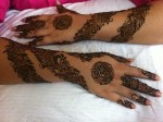 Stylish bridal henna designs for arms and hands