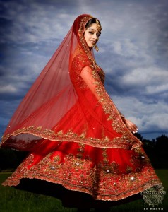 Bridal dress with long shirt