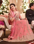 bridal walima dress pink