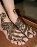 bridal feet mehndi