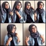 How to wear hijab for oval face