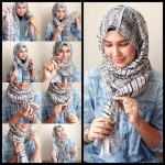 hijab for oval face