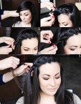 how to make side french of hairs