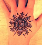 Simple mehndi designs 2014