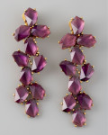 radiant orchid ear rings