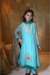 Angrakha style frock for girls 2014