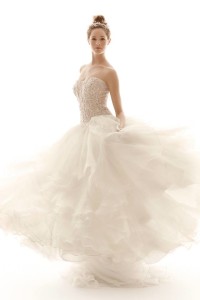 Davids bridal ball gown wedding dress 