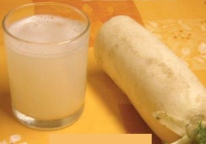 Radish Juice for acne treatment