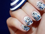 Splatter nail art designs step by step