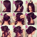 Updo hairstyles for long hairs