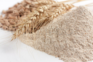 Wheat flour for acne scar treatment