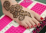 beautiful henna designs for feet