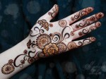 Arabic mehndi for Eid 2014