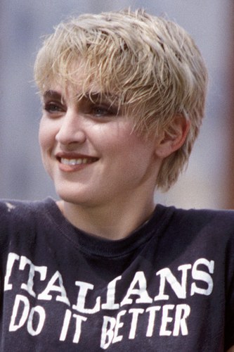 Madonna beautiful pixie hairs