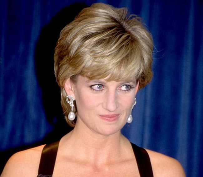 Princess Diana short hairstyles
