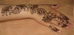 Simple and easy mehndi for girls