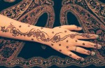 Simple mehndi designs 2014