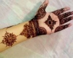 Simple mehndi patterns for Eid