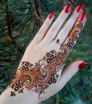 Stylish moroccan henna patterns for girls 2014-15