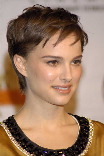 natalie portman elegant pixie 2014