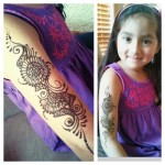 new mehndi designs for kids 2014