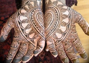 Arabian full hand mehndi designs