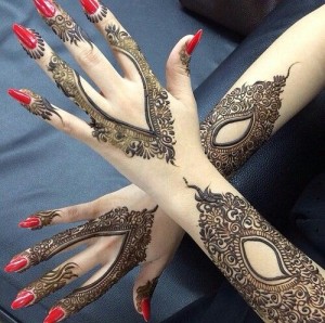 Easy mehndi designs 2015