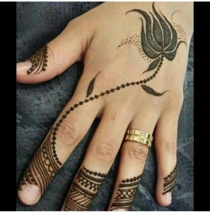 Simple Mehndi Designs for hands